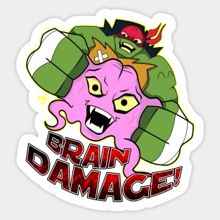 Brain Damage Sticker